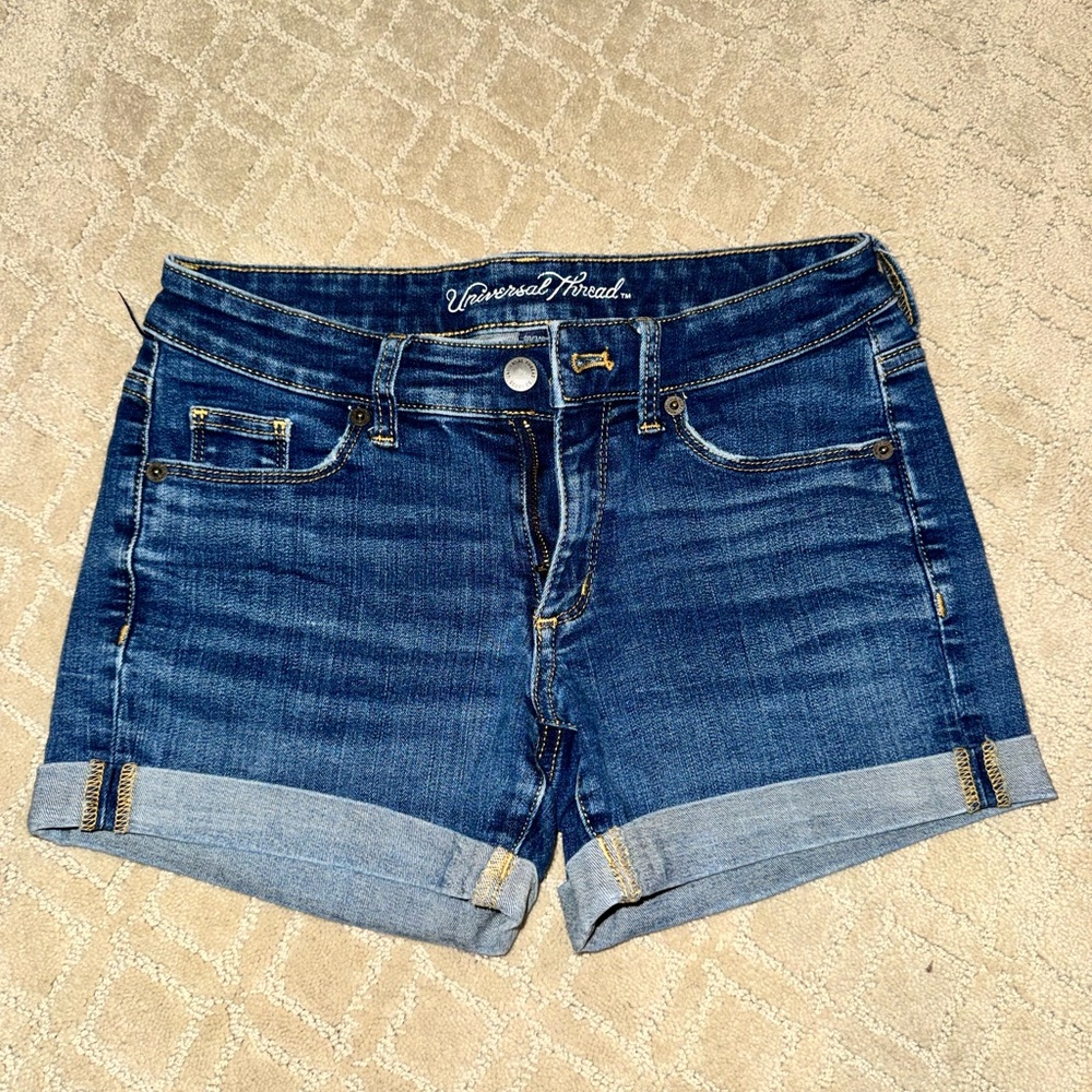 Universal Thread Dark Blue Jean Shorts